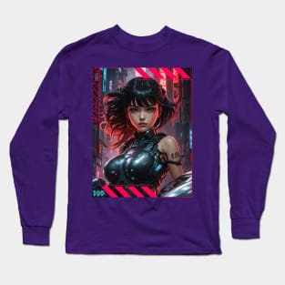 Cyberpunk Girl! Long Sleeve T-Shirt